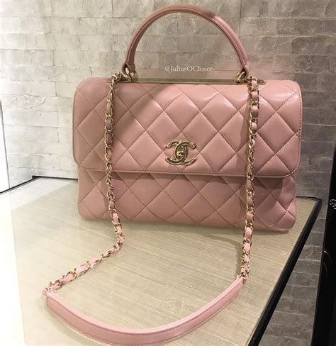 light pink chanel bag